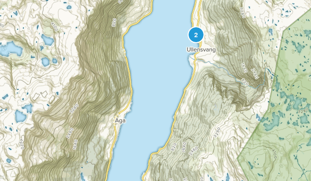 Ullensvang, Hordaland Map