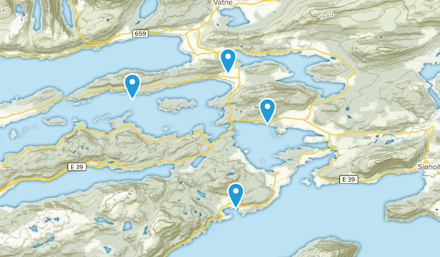 Skodje, Møre og Romsdal Map
