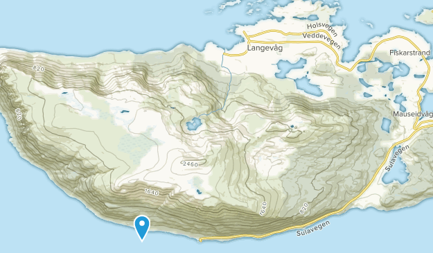Sula, Møre og Romsdal Map