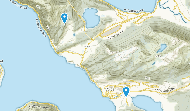 Volda, Møre og Romsdal Map