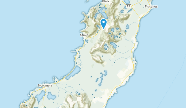 Andøy, Nordland Map