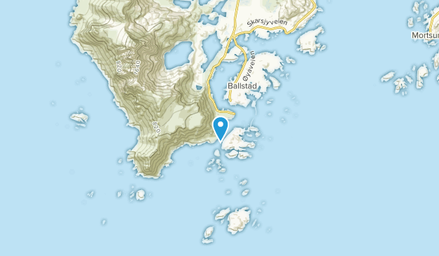 Ballstad, Nordland Map