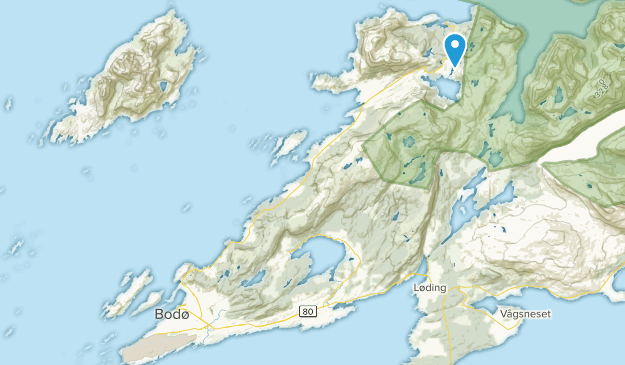 Bodø, Nordland Map