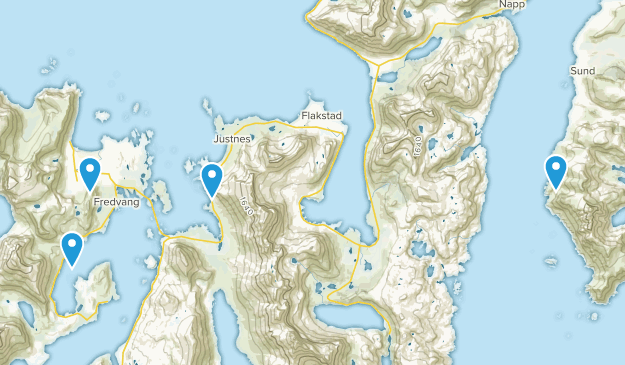 Flakstad, Nordland Map
