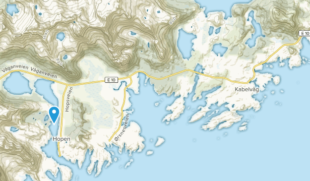 Kabelvåg, Nordland Map
