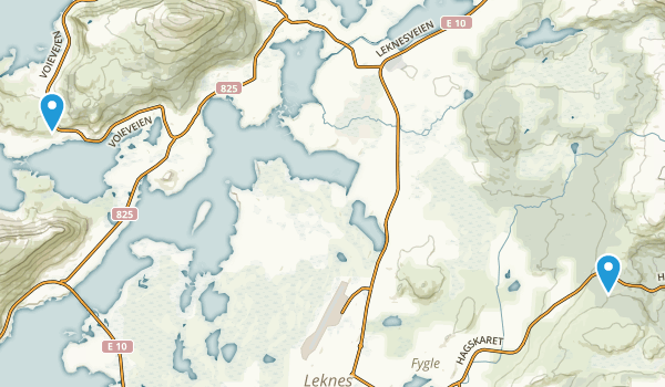 Vestvågøy, Nordland Map