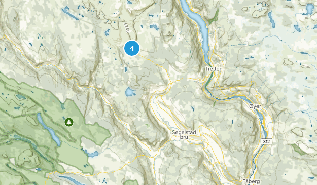 Gausdal, Oppland Map