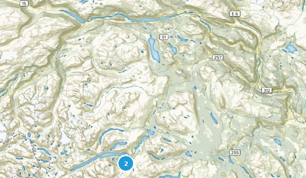 Vågå, Oppland Map
