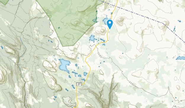 Venabygd, comté d'Oppland Map