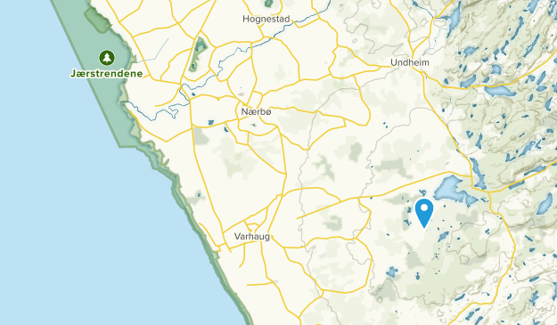 Hå, Rogaland Map