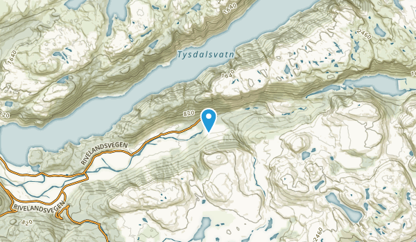 Igland, Rogaland Map
