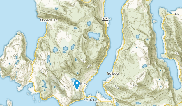 Måløy, Sogn og Fjordane Map