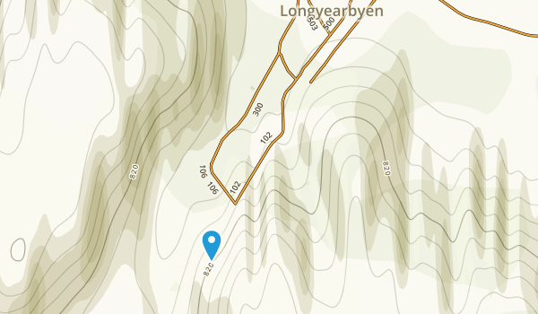 Longyearbyen, Svalbard Map