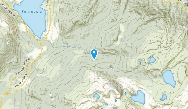 Fyresdal, Telemark Map