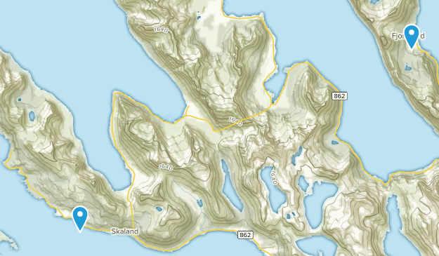 Berg, Troms Map