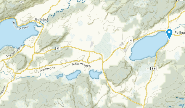 Beitstad, Trøndelag Map