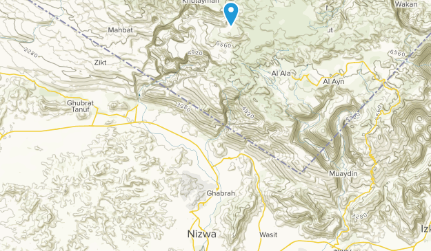 Al Dakhliyah Governorate, Ad-Dākhilīyah Map