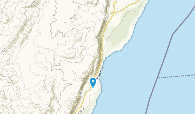 Qalya, Cisjordanie Map