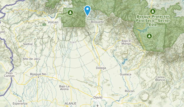 San José de David, Chiriquí Map