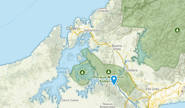 Colón, Colón Map