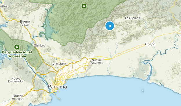 Panama City, Panama City Map