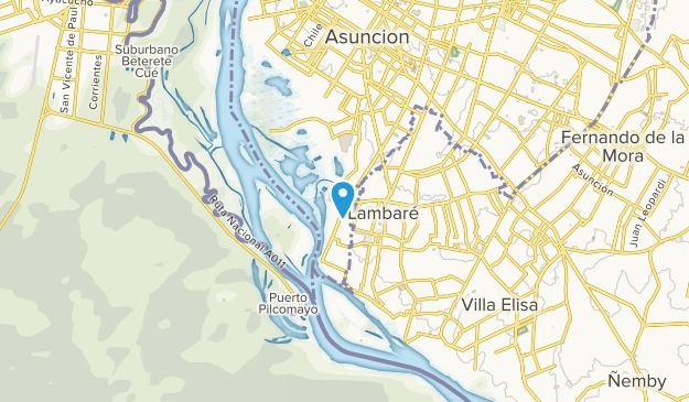Asuncion, Asunción Map