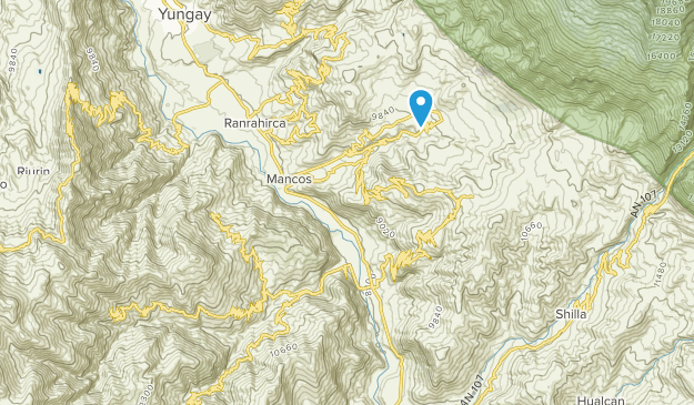 Cascapara, Ancash Map