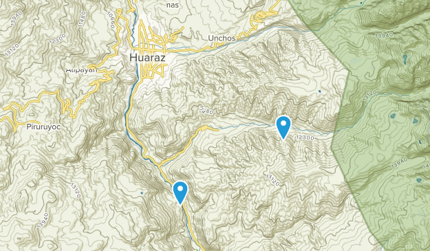 Huaraz, Ancash Map