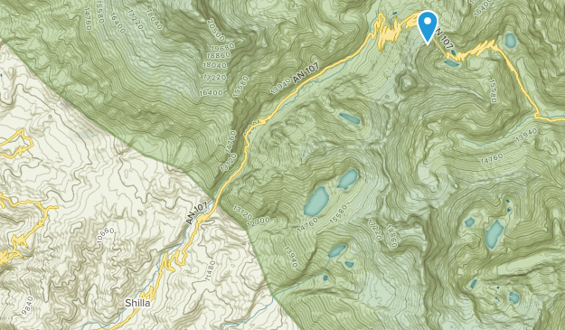 Shilla, Ancash Map