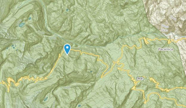 Yanama, Ancash Map