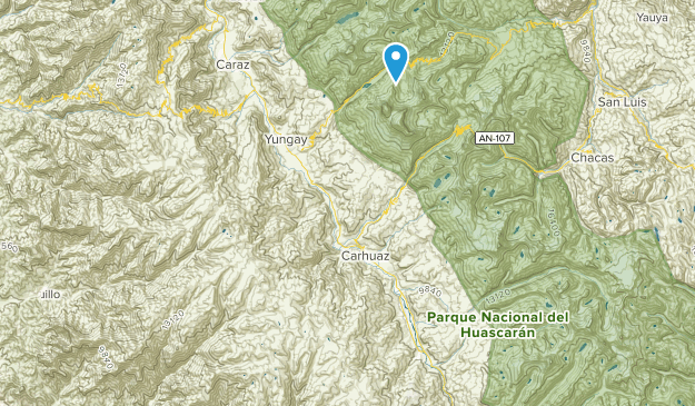 Yuraccorral, Ancash Map