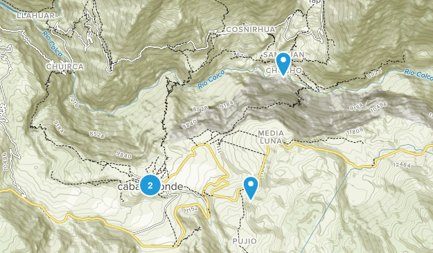 Caylloma, Arequipa Map