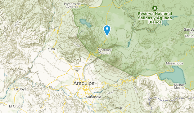 Distrito de Miraflores, Arequipa Map