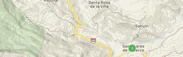 andres mountain range map