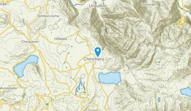Chinchero, Cusco Map
