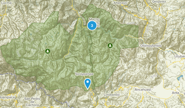 Machu Picchu, Cusco Map