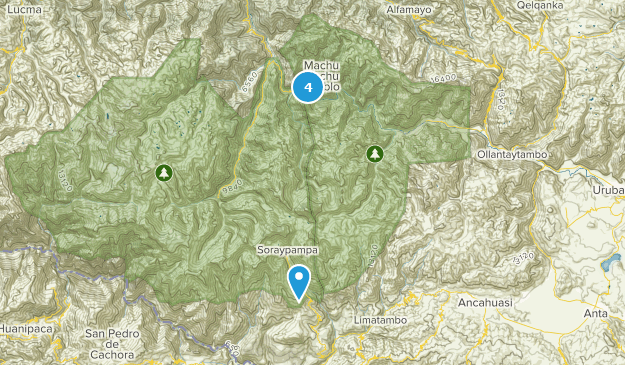 Machu Picchu, Cusco Map