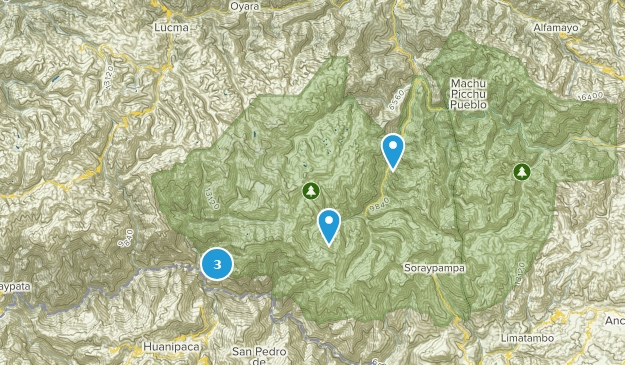 Santa Teresa, Cusco Map