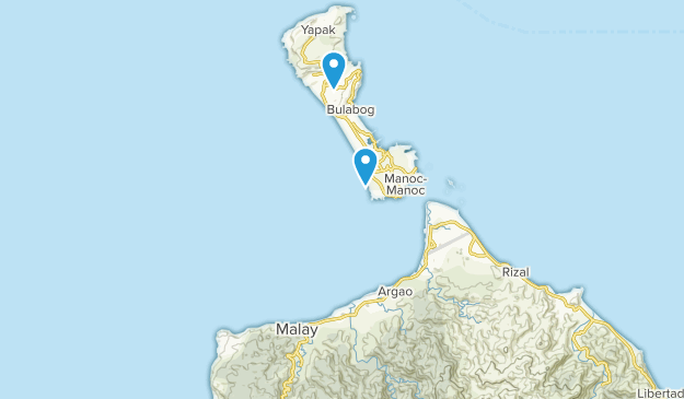 Malay, Aklan Map