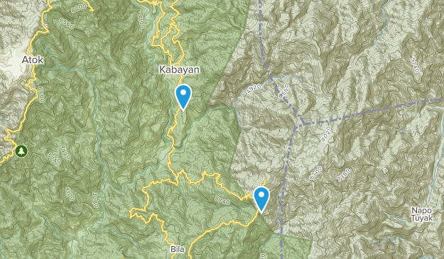 Kabayan, Benguet Map
