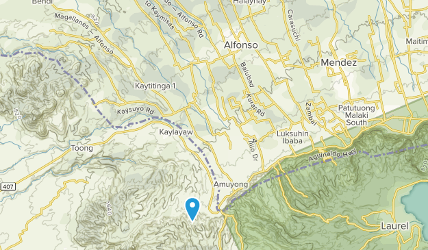 Alfonso, Province de Cavite Map