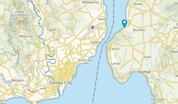 Davao City, Davao del Norte Map