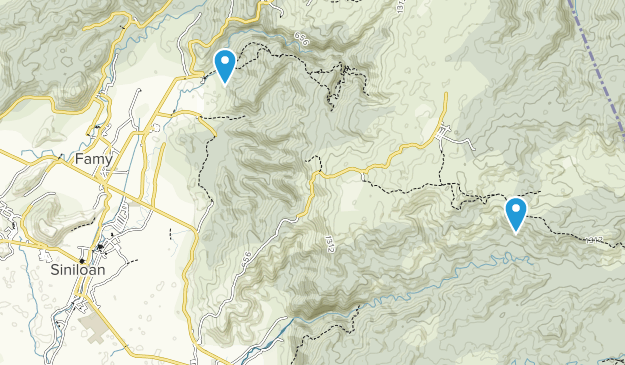 Siniloan, Laguna Map