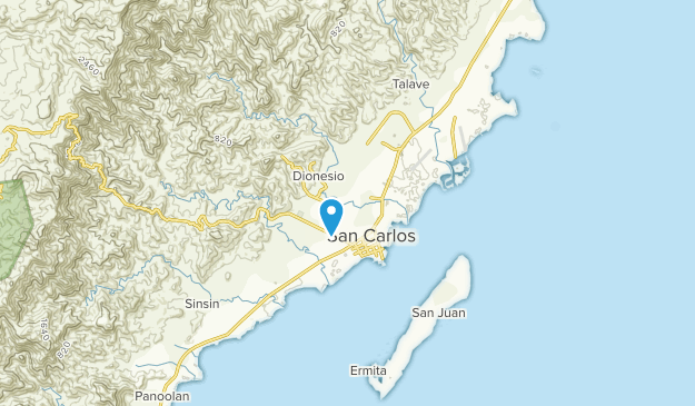 San Carlos City, Negros Occidental Map