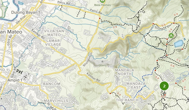 San Mateo, Quezon Map