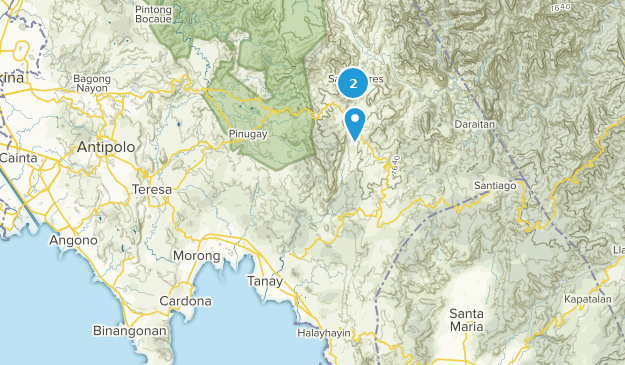 Tanay, Rizal Map