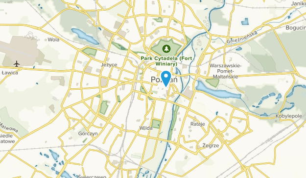 Poznań, Voïvodie de Grande-Pologne Map
