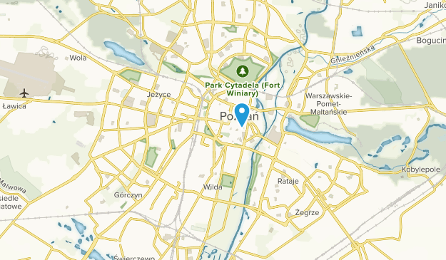 Poznań, Greater Poland Map
