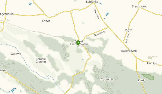 Zamek Bierzgłowski, Kuyavian-Pomeranian (Kujawsko-pomorskie) Map