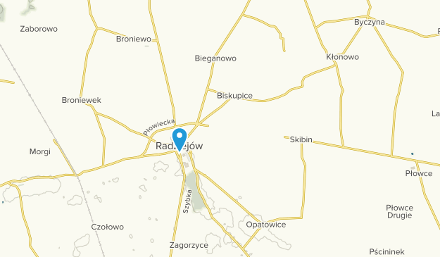 Radziejów, Woiwodschaft Kujawien-Pommern Map